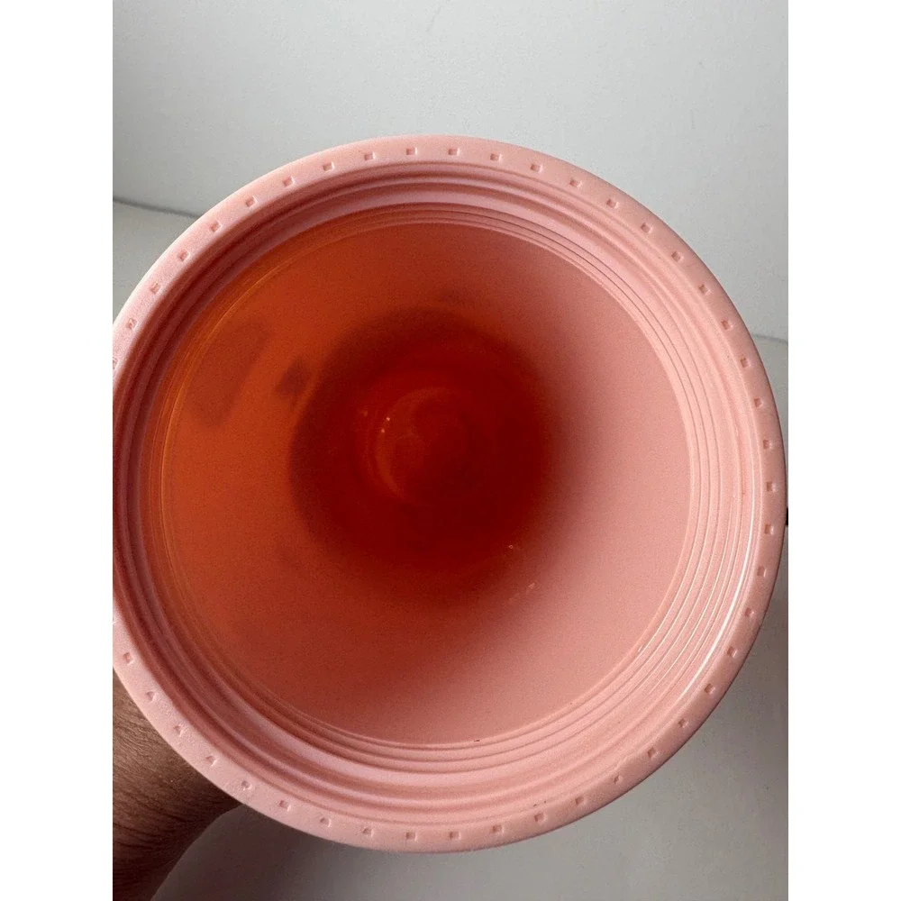 Starbucks‎ ban.do Fall Sweater Weather Pink Cold Cup Tumbler 24oz 2021 Limited